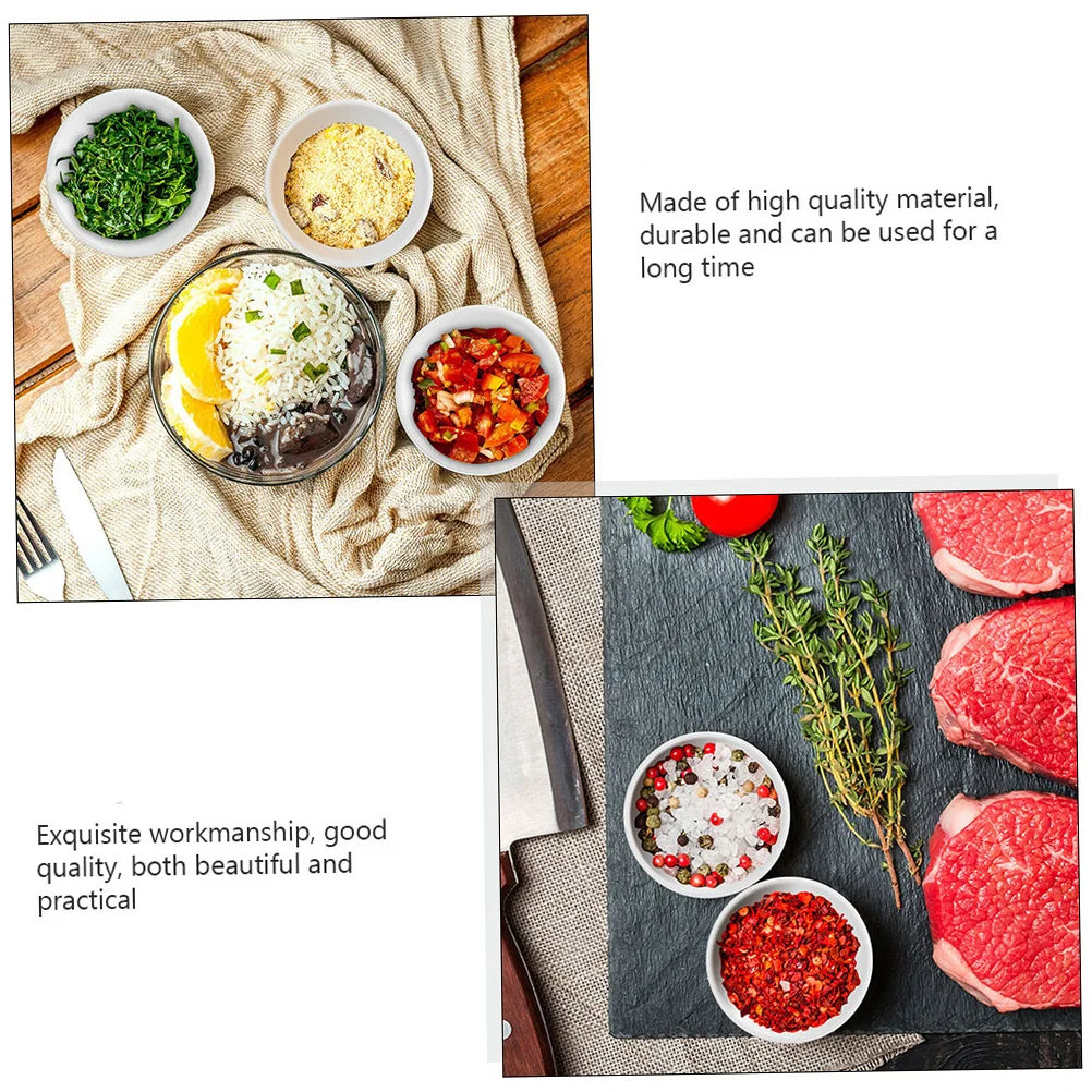 

25pcs Seasoning Dishes Plastic Sauce Bowls Round For Home Hotel Restaurant Appetizer Plates Small Dishes Kitchen Bar Tableware