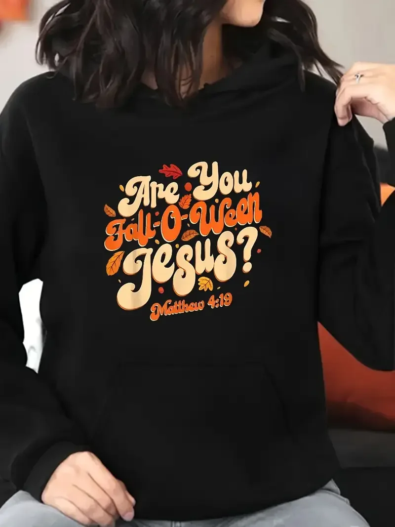 

Y2k Clothes Яркая осенняя толстовка с принтом больших размеров Женская повседневная толстовка Уютный длинный рукав с карманом, 550 г K Pop Demon Hunter