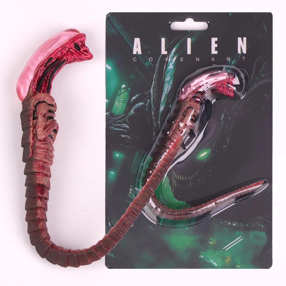 

1/6 Scale 10cm Alien Facehugger Plastic Chestburster Predator Model for 12" Action Figure Doll Scene Accessory Toy