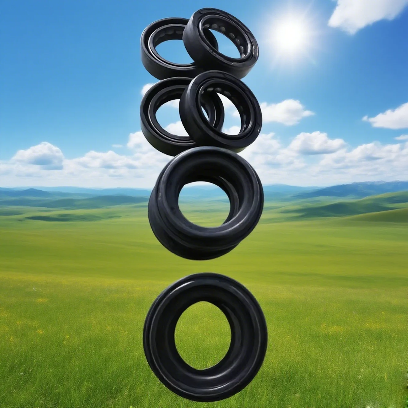 

4/8/16pc 32X44X10.5 32 44 10.5 Front Fork Damper Dust Oil Seal For Yamaha DT175 MX175 SR250 SE DT125 RD125 DS6 250 DT125 1969-94
