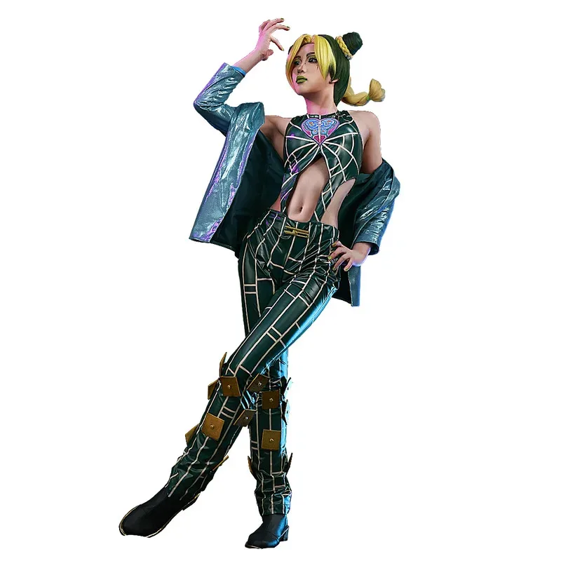 

Sumiooo cos Jolyne Cujoh Cosplay Costume Halloween Christmas Role Playing Party Comic Game sexy Costume