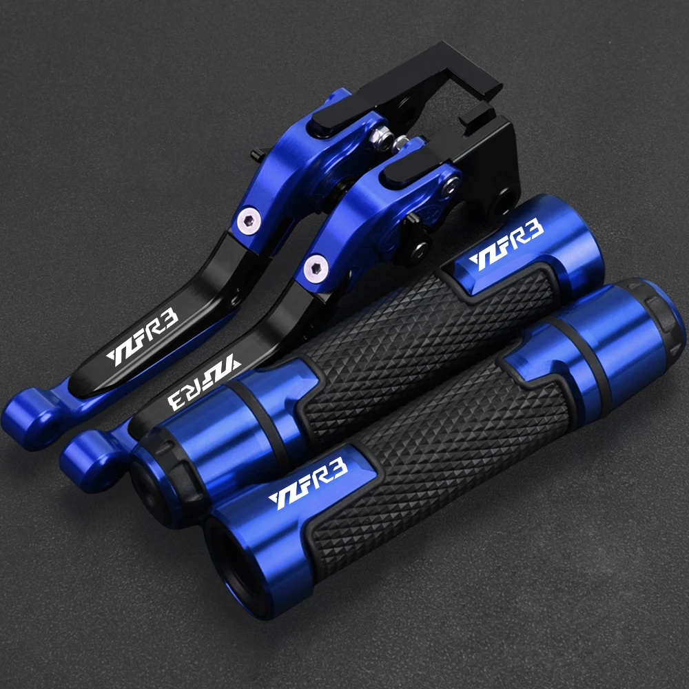 YZFR3 2022 2023 Motorcycle Adjustable Brakes Clutch Lever Handle Bar for YAMAHA YZF R3 2015 2016 2017 2018 2019 2020 2021 YZF-R3