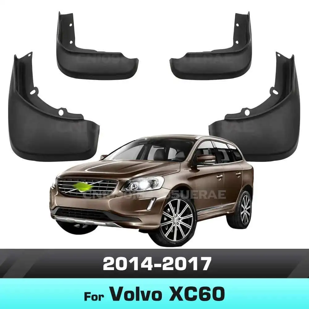

For Volvo XC60 2014-2017 2015 2016 Fender Mudguard Mud Flaps Guard Splash Flap Mudguards
