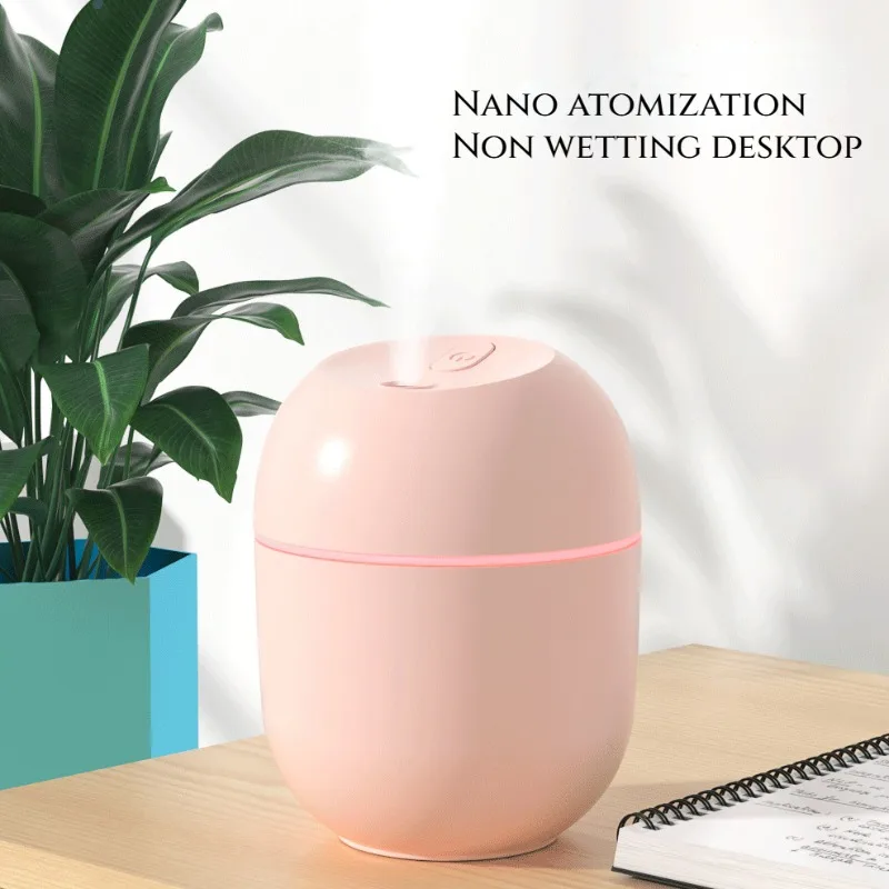 Portable 220ml H2o Mini Cup Spray Mist humidifier Double Wet Aroma Essential Oil Diffuser Car usb air humidifier