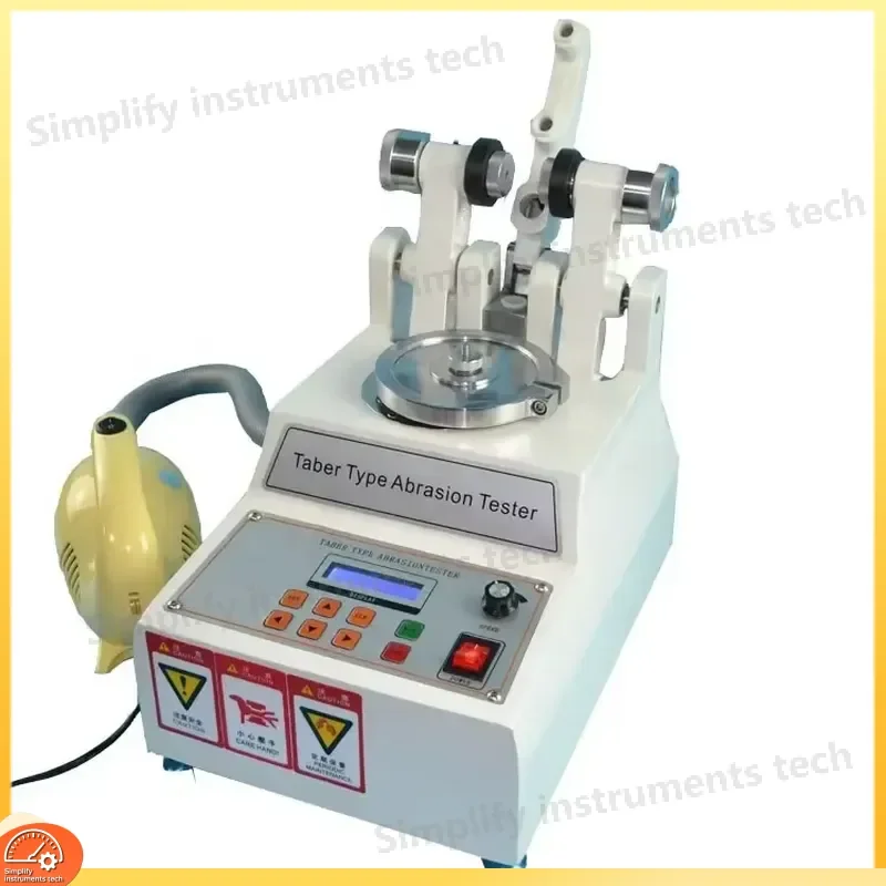 ISO 5470 Leather Taber Abrasion Tester Rubber Wear Resistance Testing for Laboratory Material Durability Evaluation