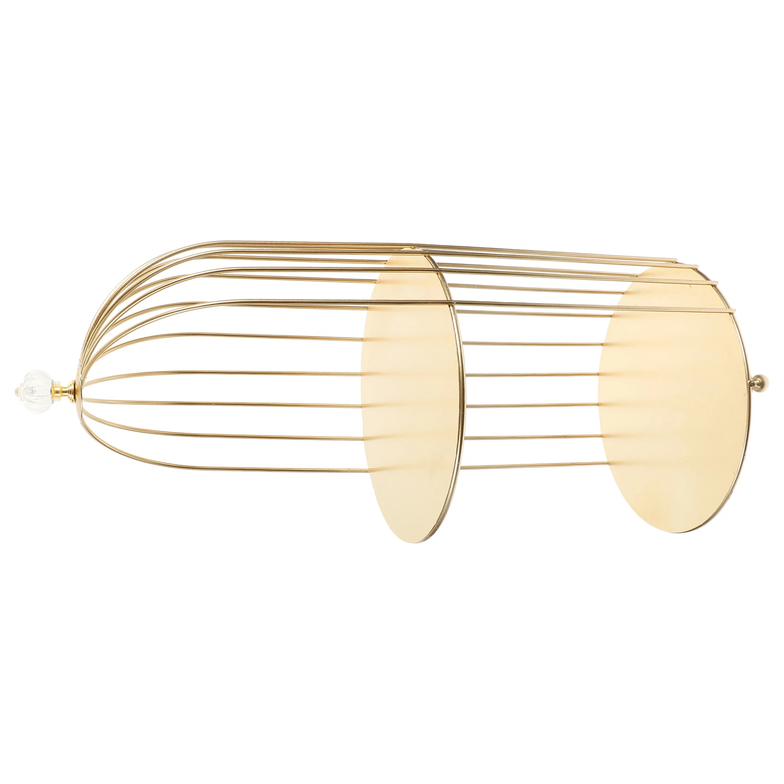 

Elegant Two Tier Cake Stand for Weddings Desserts Decorative Makeup Holder Cage Display Rack Party Supplies