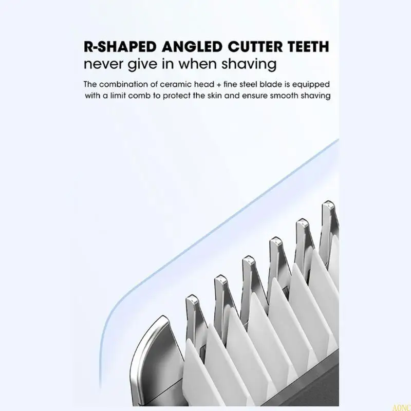 A0NC Professional Groin Body Hair Trimmer Shaver for Men Body Grooming Clippers