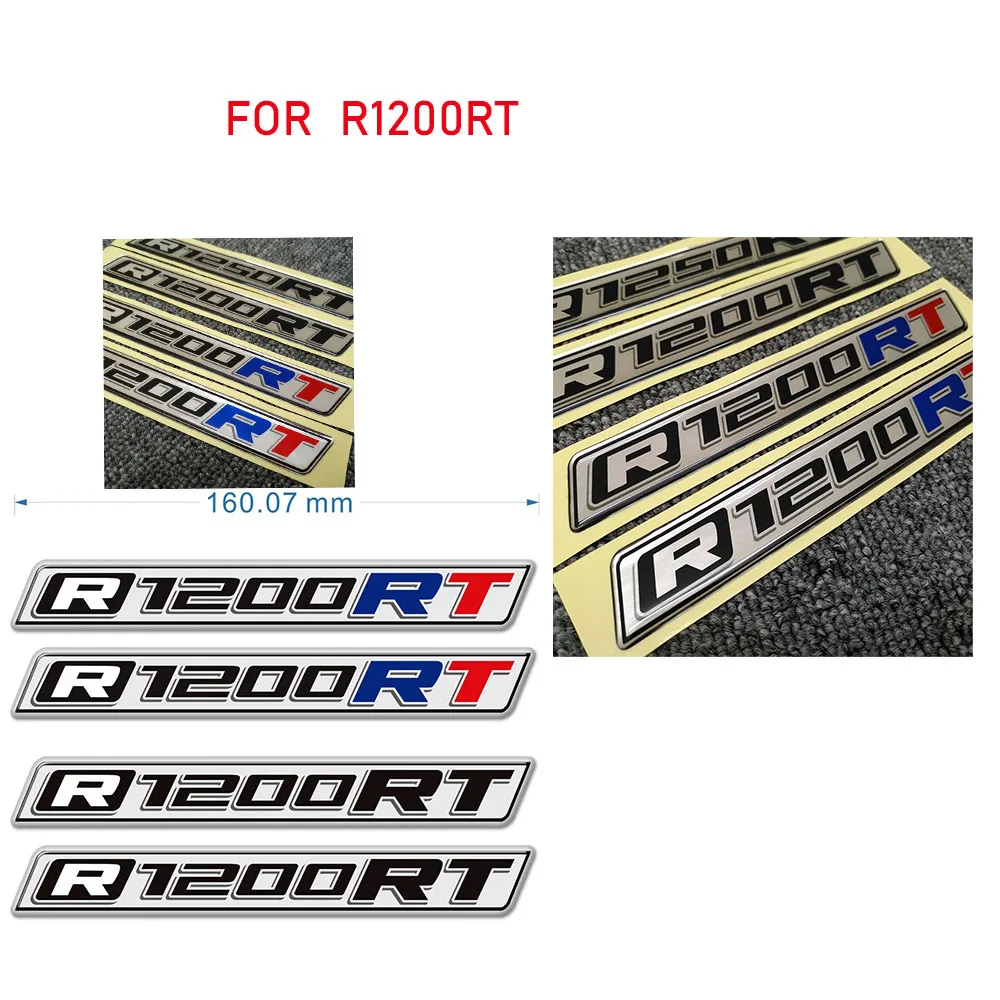 

RT Trunk Aluminum Cases Emblem Decal Fairing Protection 2019 2020 Luggage Protector Tank Pad Stickers For BMW R1200RT R1200