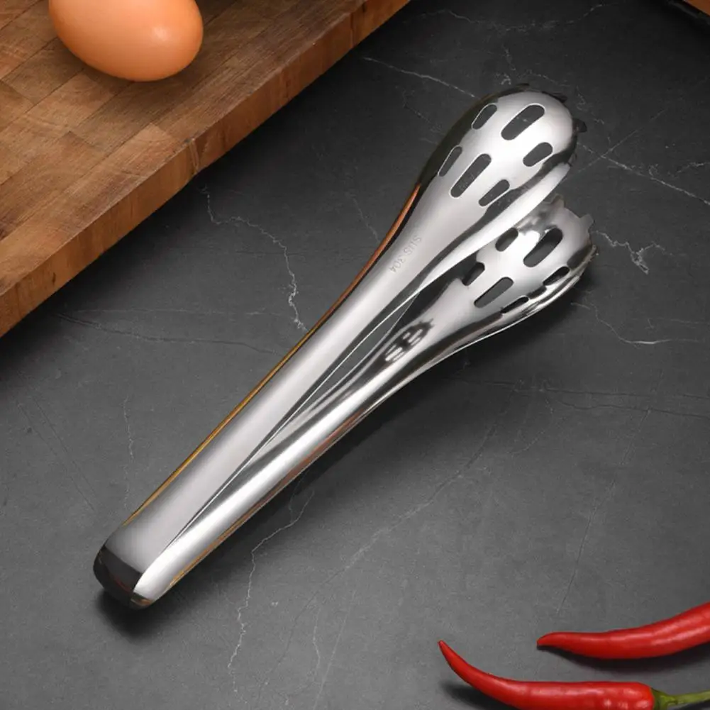 Stainless Steel Tongs Stainless Steel Egg Clipper Multi-functional Egg Holder Polished Kitchen Grilling Tongs Durable Cooking