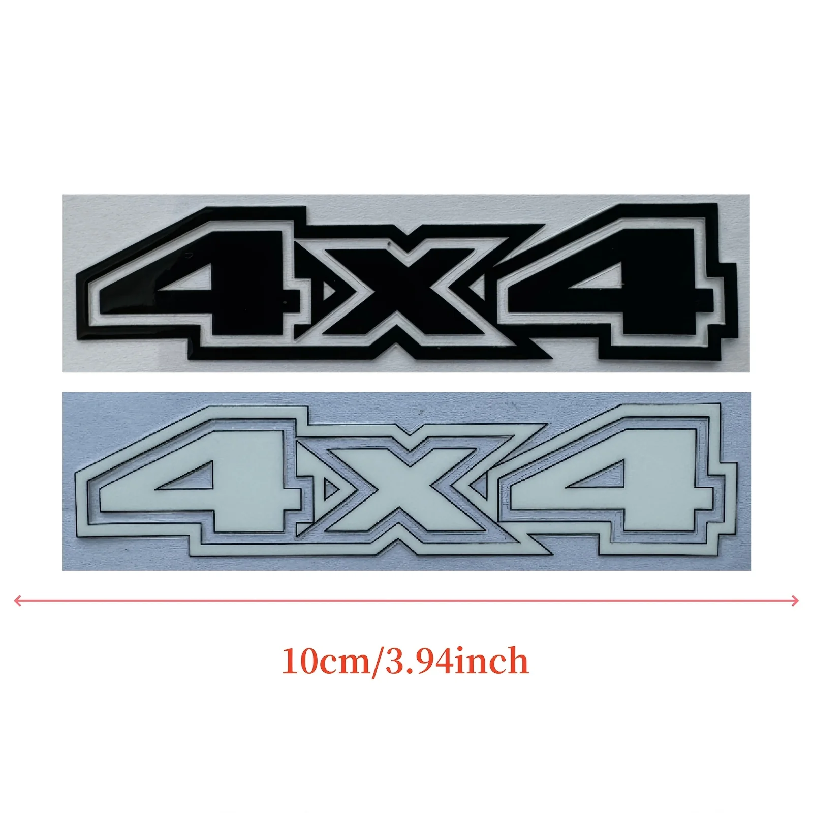 4Pcs/Set 4x4 Off‑Road Vinyl Stickers, Waterproof Removable Decal For Car Truck Body Decor, Holiday Gift