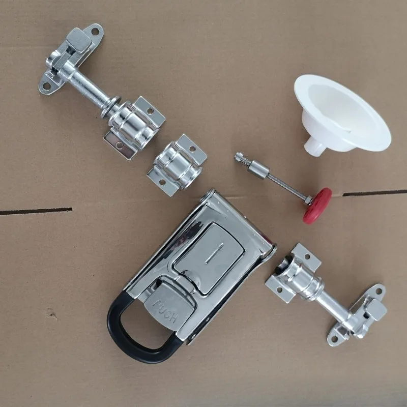 Vano per camion in acciaio inox, serratura di emergenza per armadietto esterno