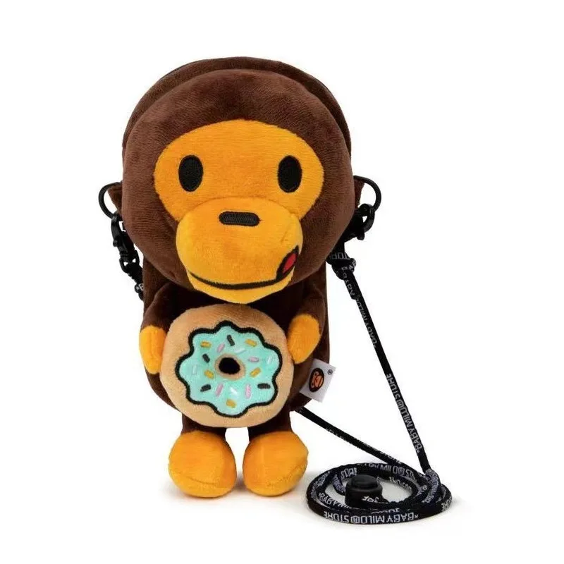 

In Stock Milomonkey Phone Bag Shoulder Bag Monkey Mobile Phone Bag Messenger Shoulder Bag Give Cute Doll Backpack Gifts To Girls