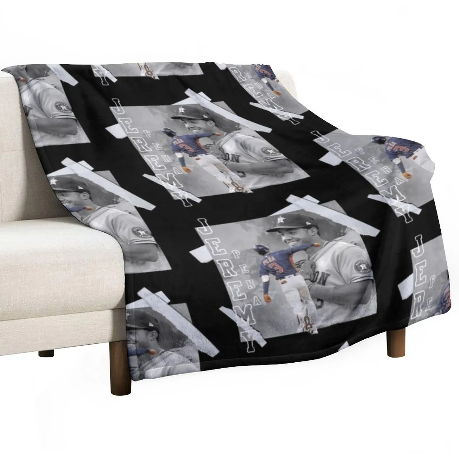 Jeremy Pena Throw Blanket for babies Plaid Comforter Baby Blankets