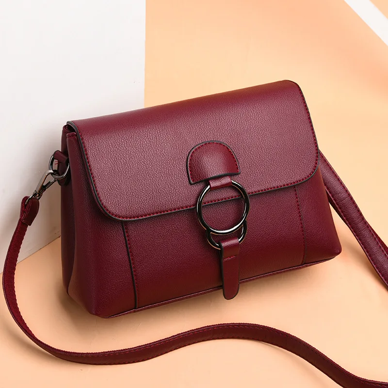 New Bag Women's Shoulder Large Capacity Soft Leather Crossbody Casual Handbags For Women High-Quality Messenger Versatile Luxury