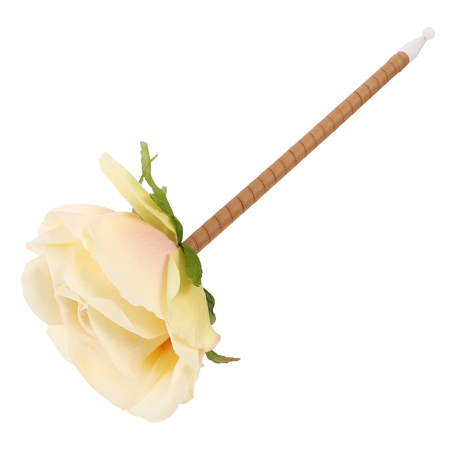 Fake Flower Bouquet Ballpoint Pen Realistic Appearance Mother's Day Gift for Mom Elegant Desk Decor Writing Instrument