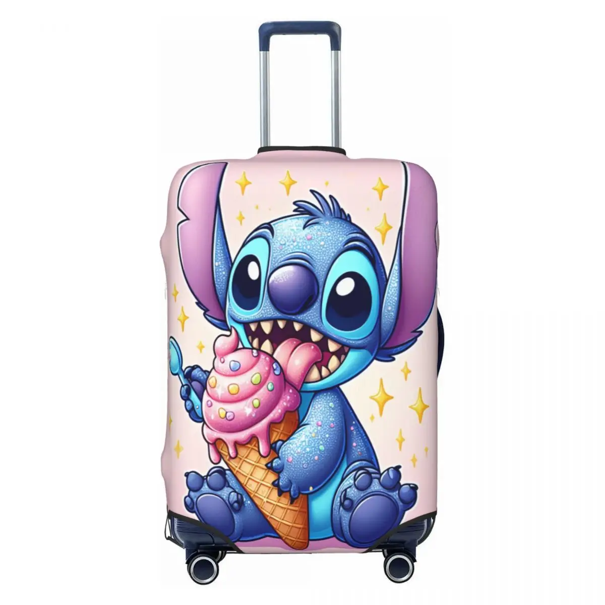 

Fashion Stitch Ice Cream Luggage Cover Protector Dust Proof Cute Monster Travel Suitcase Covers