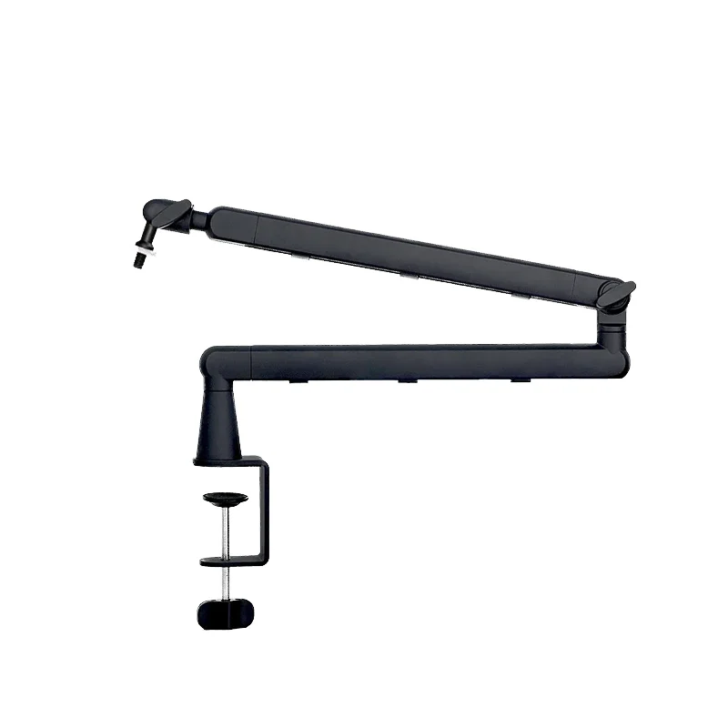 Customizable Aluminum 360 Rotatable Foldable Wireless Mic Stand For Studio Use