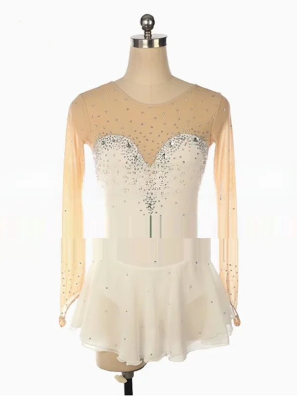 Cetitive Performance Dance T orm Ice Dance Figure Skating Gymnastics Suit Jazz Cheerleading Cetition Outfit