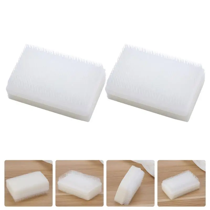 2pcs Sensory Brushing Wilbarger Soft Occupational Defensiveness Therapressure Calming Scrub Body Protocol