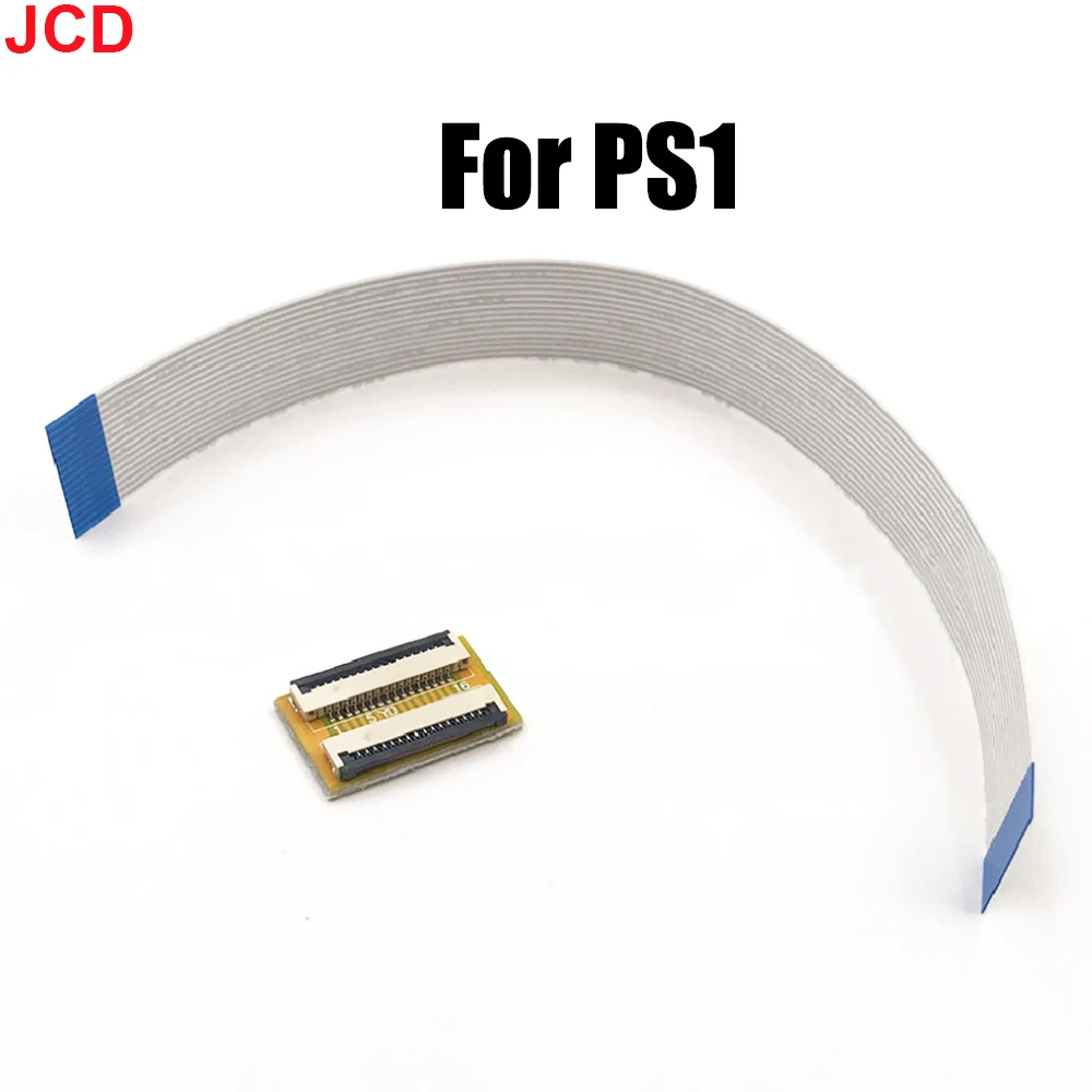 JCD 1set For PS1 Bald Extension Cable Domestic For PS1 Game Console Extension Cable 16Pin 20cm Long Extension Cable