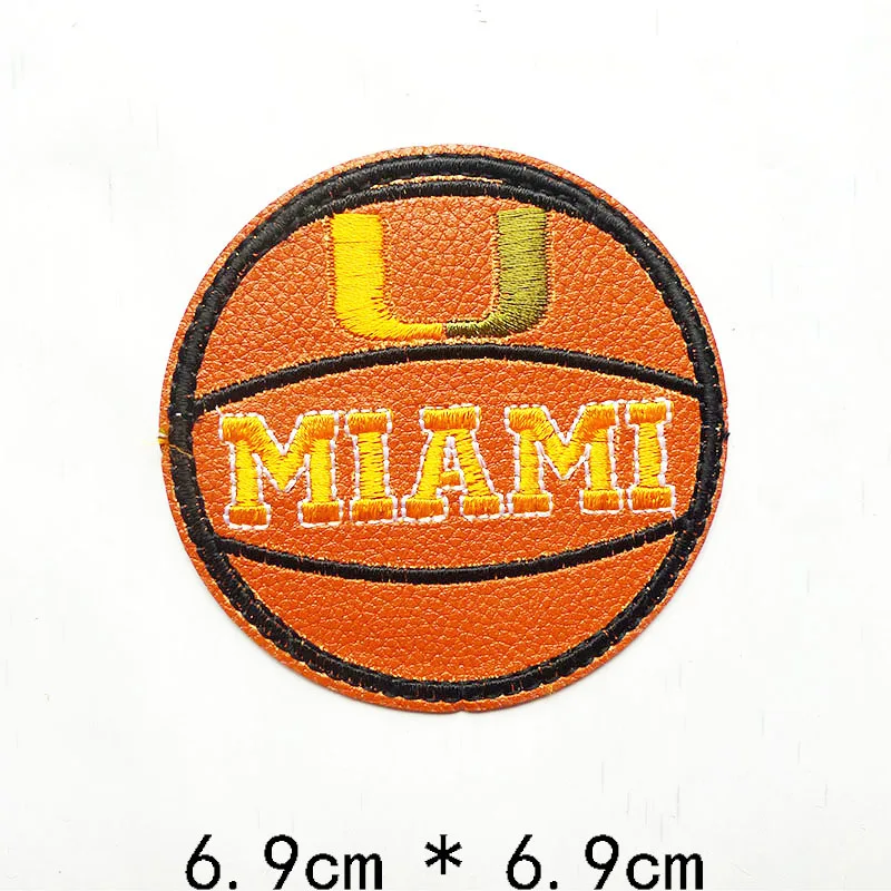 1 Pcs  Iron On Basketball Embroidered Patches For Boy Clothing Soccer Stickers DIY Sport Balls Appliques Jeans Coat Badges