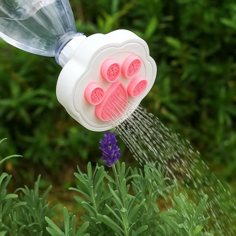 

Plastic Bottle Cap Sprinkler Threaded Cute Water Bottle Shower Cap Portable Watering Sprinkler Nozzle Balcony Plants