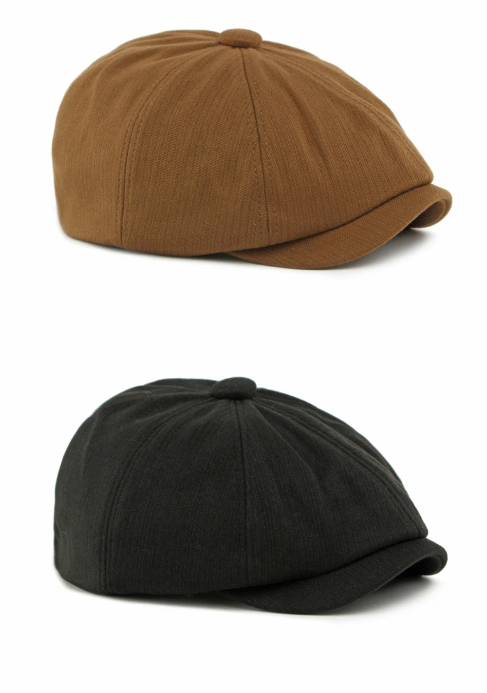 HT5032 Baskenmütze Kappe Neue Frühling Herbst Winter Männer Frauen Kappe Künstler Maler Wolle Baskenmütze Hut Männlich Weiblich Einstellbare Achteckige Baskenmütze Kappe – Detail 6