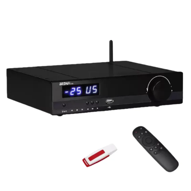 [A05]Weiliang audio BRZHIFI digital power amplifier X20 dual-core TPA3255 high-power 600W Bluetooth 5.1 three-in-one