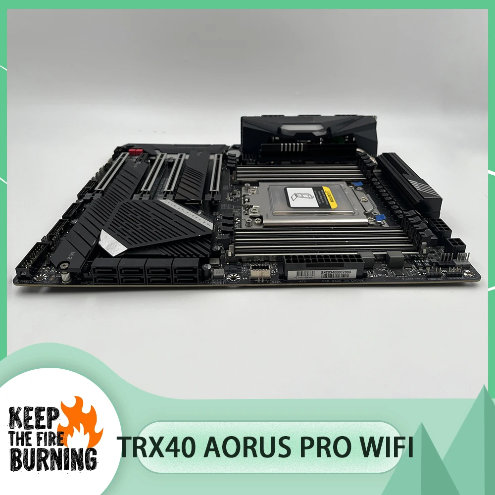

Материнская плата TRX40 AORUS PRO WIFI sTRX4 TRX40 DDR4 поддерживает 3960X 3970X 3990XCPU