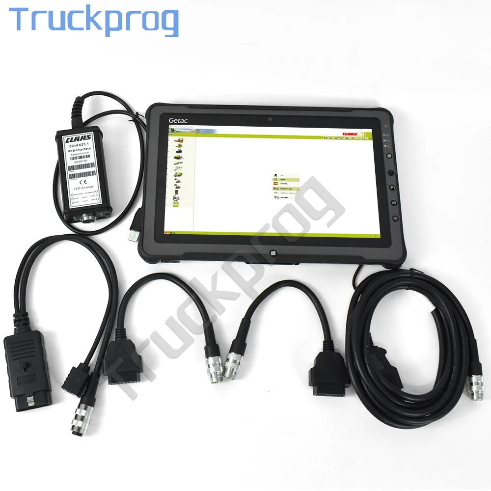 For Claas simulator p/n14204140 cable For CLASS MetaDiag diagnostic tool Agriculture construction truck tractor+F110 tablet