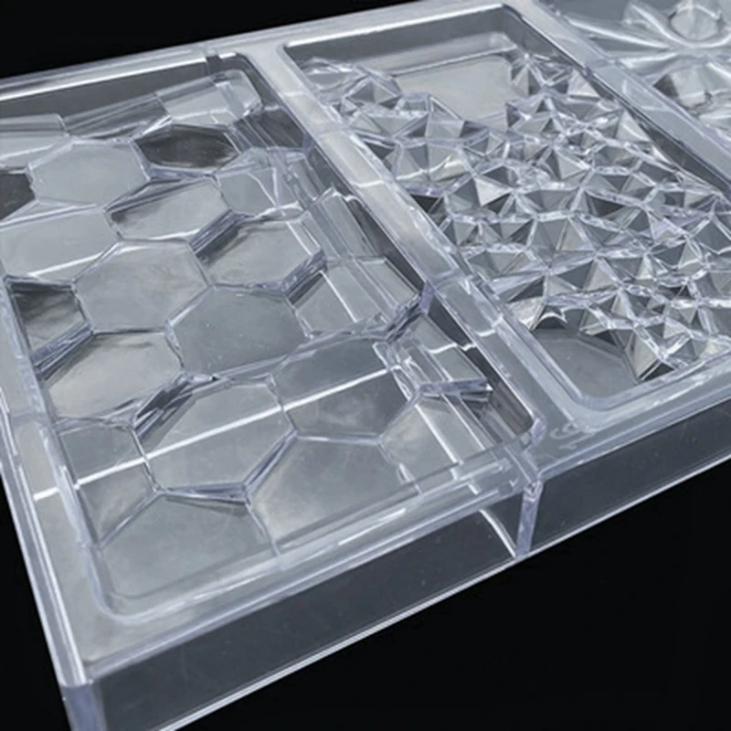 Chocolate Cadny Bar Mold Polycarbonate Chocolate Mould Plastic Baking Pastry Cake Mold Bonbon Confectionery Tool image 2