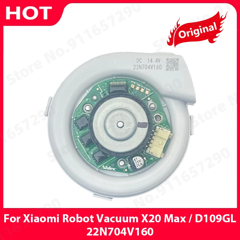 Original Engine Ventilator Fan For Xiaomi Robot Vacuum X20 Max / D109GL Sensor Parts Vacuum Turbine Motor Accessories 22N704V160