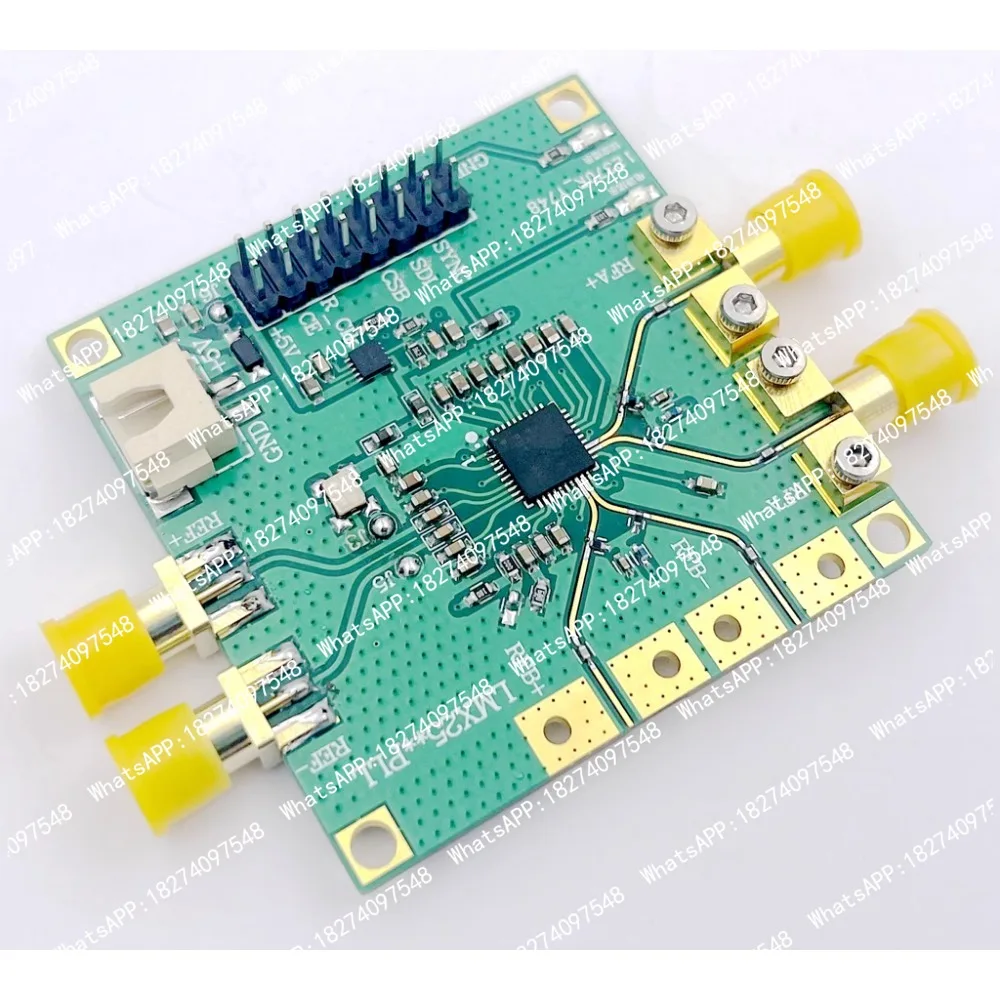 LMX2594 Frequency Synthesizer Development Board PLL Phase Locked Loop 10M-15GHz High Frequency Microwave Signal Source