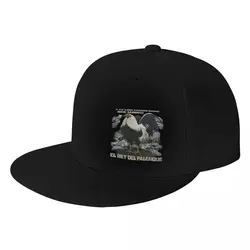 Rooster Gallos Money Cock Fight ElFather'S Day Baseball Hat Snapback Flat Cap Summer Printed Women'S Customizable