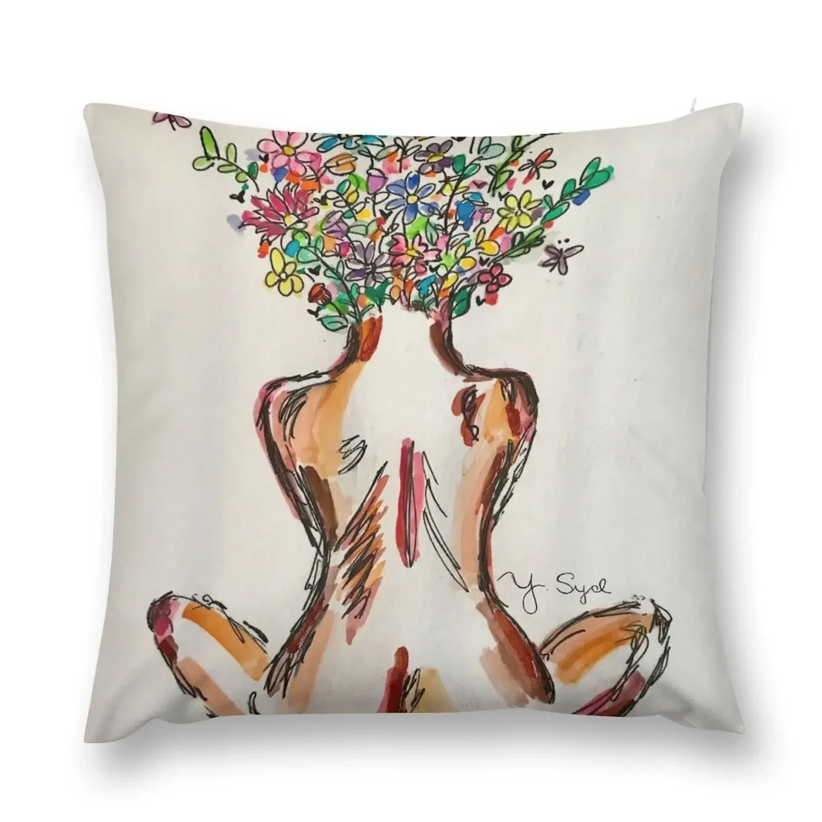 

Divine Essence Throw Pillow pillow cover christmas Cushions For Children pillow