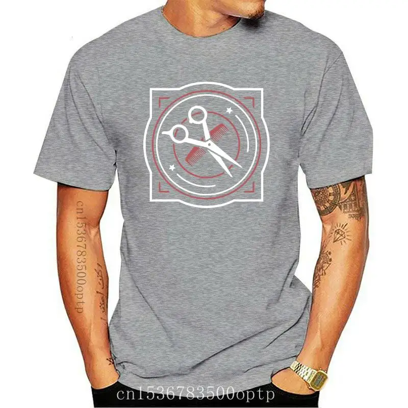 New T Shirt Discount Cotton For Men'S Shirts Homme Novelty Tshirt Men Barber T-Shirt Hairdresser Shirthip Hop Tees Streetwear