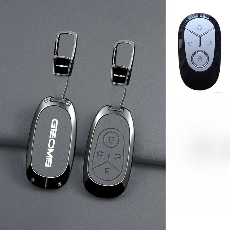 Premium Zinc Alloy Key Cover Case for Geely Xingyuan Youth/Freedom/Exploration/Dream Edition (2026) - Protective Key Fob Shell