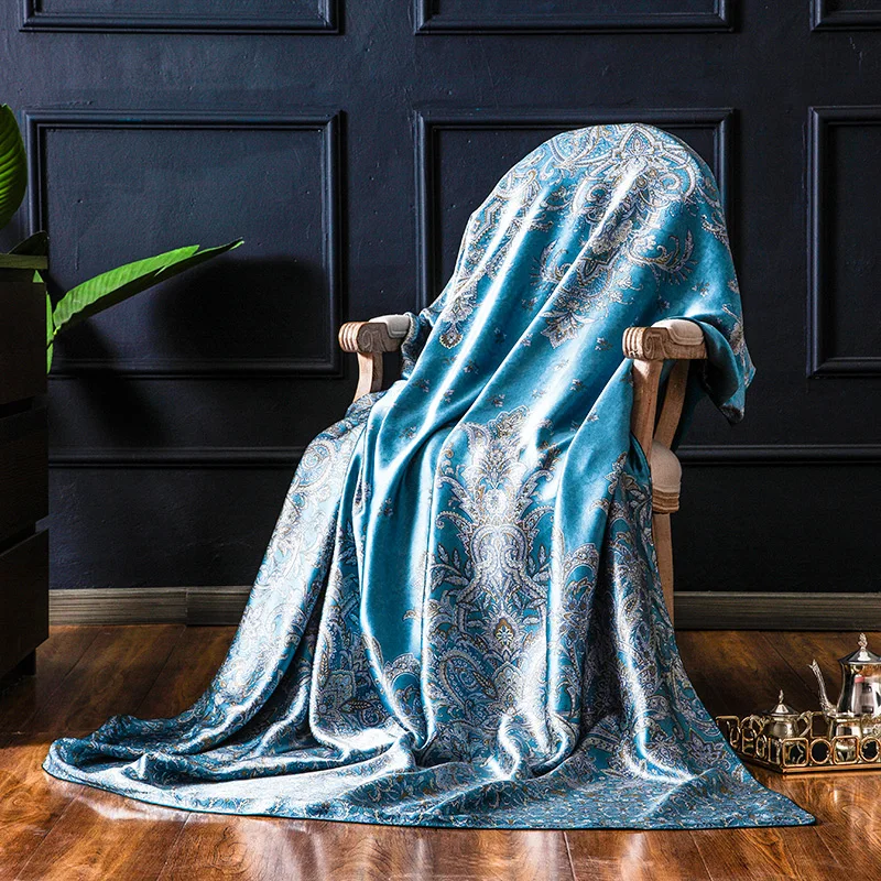 

100 mulberry silk quilt cover heavy silk AB version single piece double summer air conditioner silk quilt cover no splicing