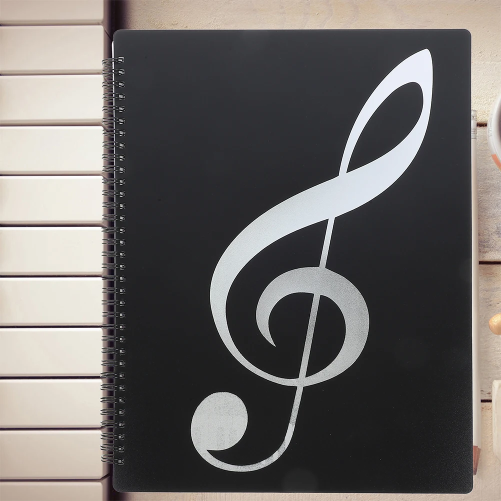 Musicians A4 Sheet Portable File Organizer Household Storage Folder Multi-Function Document Folder For Office School Music