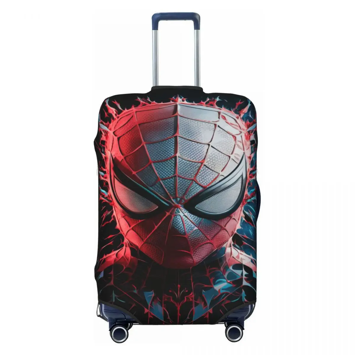 

Custom Spiders Movie Mans Cartoon Superhero Travel Luggage Cover Elastic Suitcase Cover Protector Fit 18-32 Inch