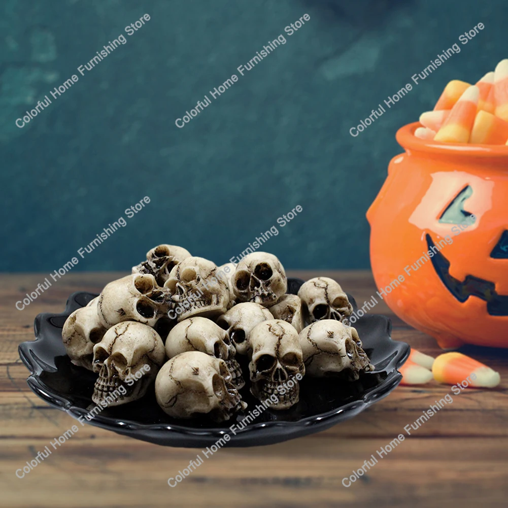 تمثال صغير تشازكي كوليكزيونزكا نموذج مالي للهالوين szkieletu Dekoracyjny motyw Ogrolikina doniczkowa Dekorzija #5