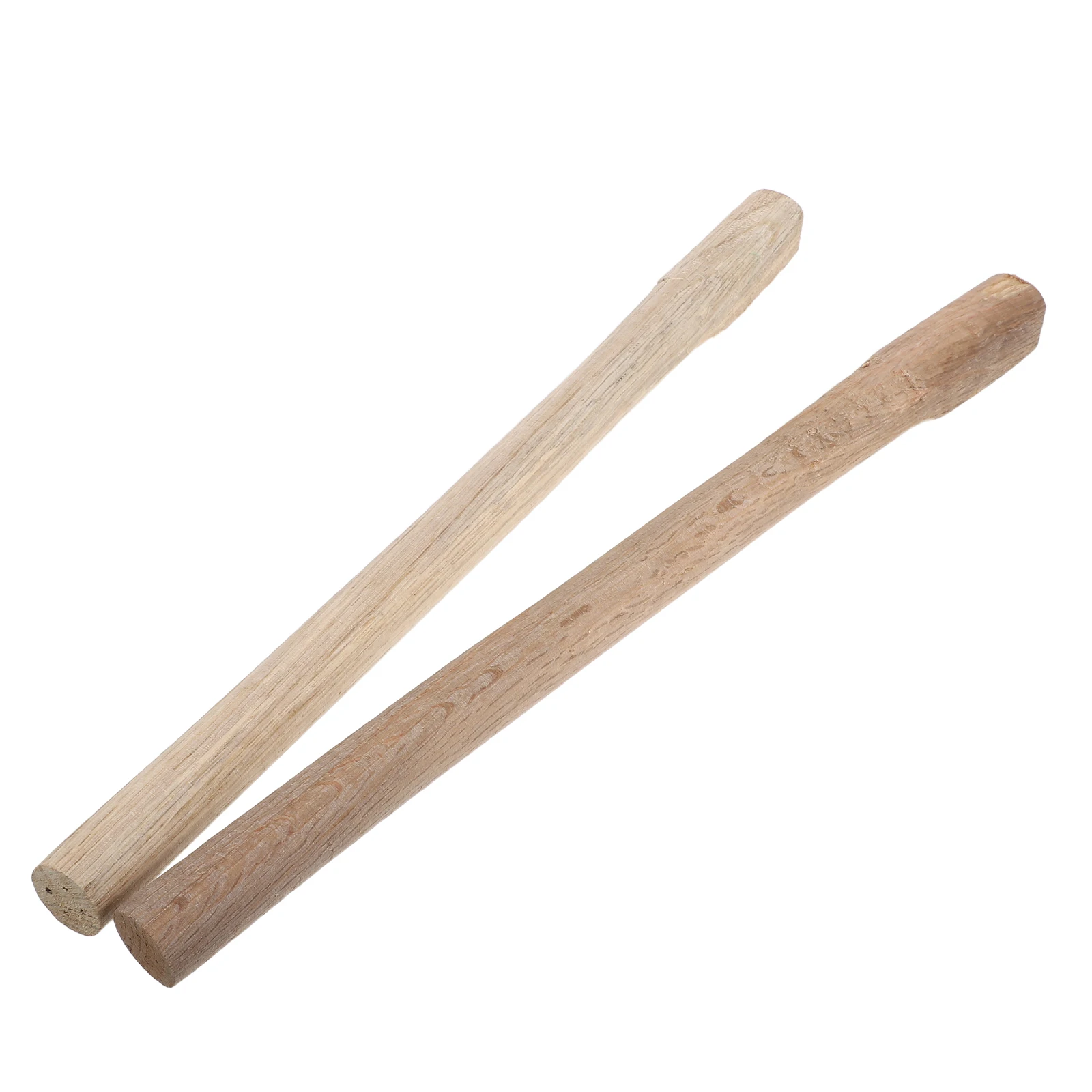 

2 Pcs Gardening Hoe Handle Replacement for Handheld Cultivator Hammer Handles Wooden