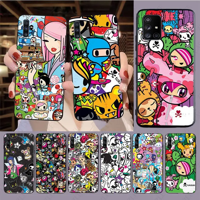 Japan Tokidoki Phone Cover For samsung Galaxy A14 A53 A13 A12 A21S A30S A40 A22 A23 A32 A34 A50 A51 A52S A54 A70 A71 A73 cases