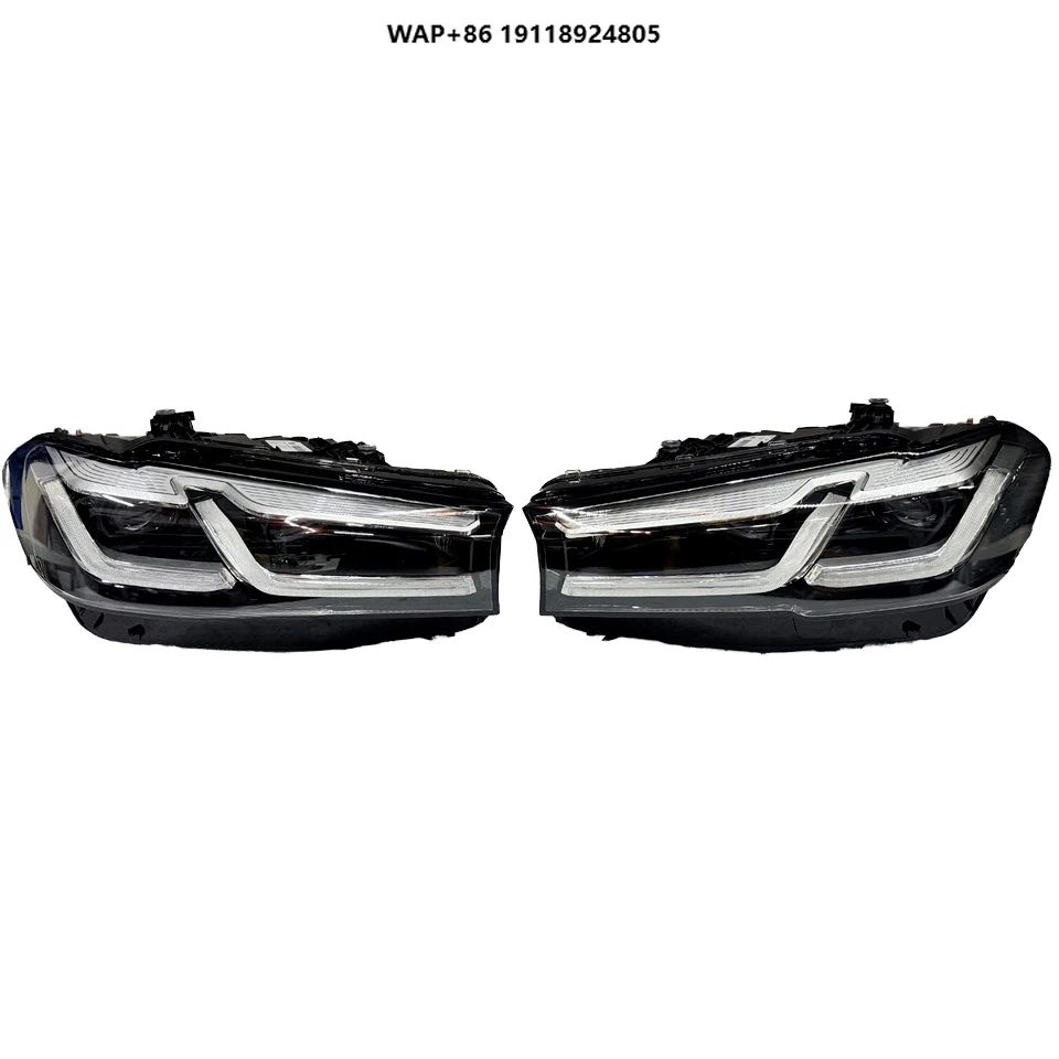 

Hot Selling Suitable for B-MW 5 Series G30 LCI Original Use White Chrome Plated LED Headlights