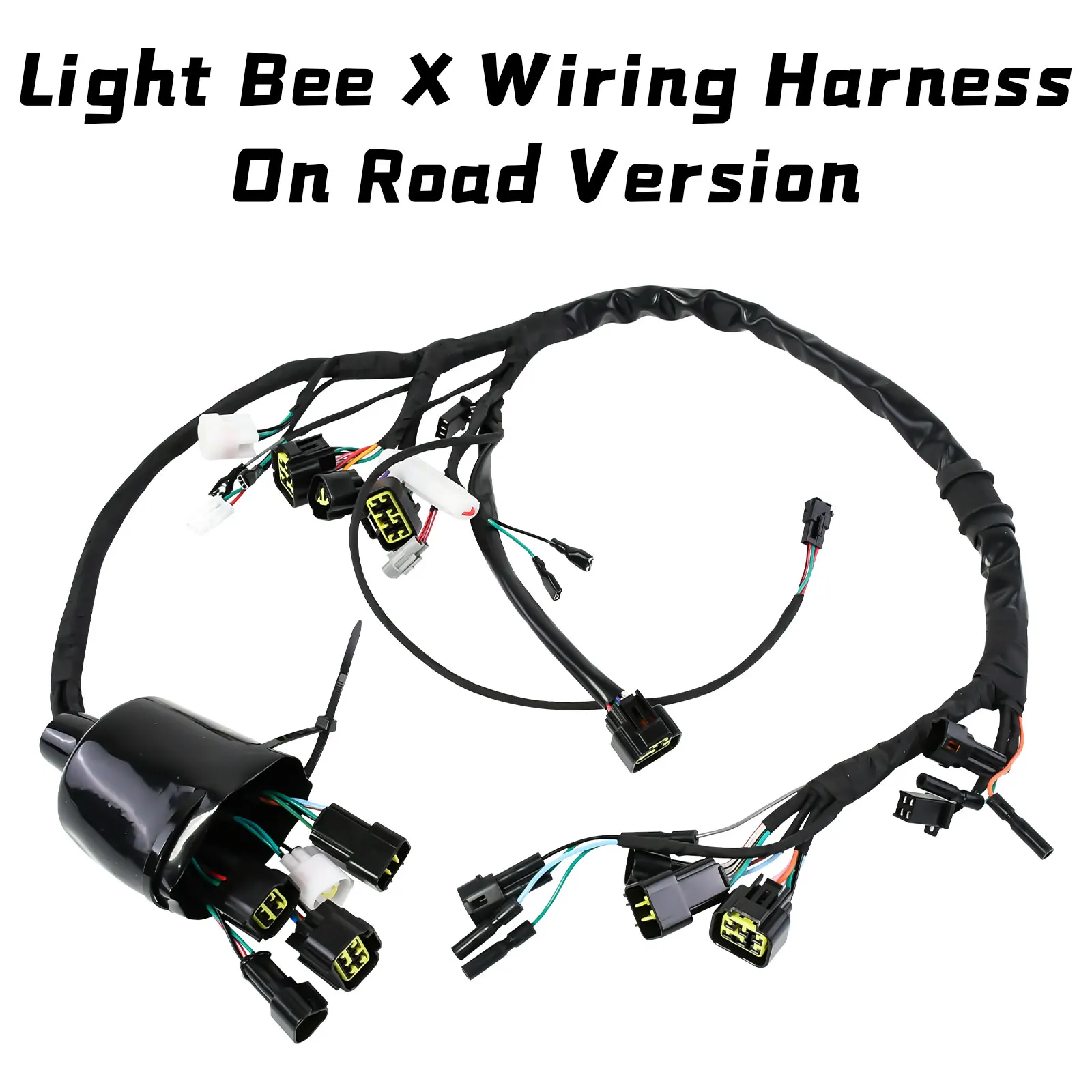 Motorcycle Wiring Harness for Surron Light Bee X ON Road Version Full Main Wire Wiring Assy Harness Electric Dirt Bike Motocross