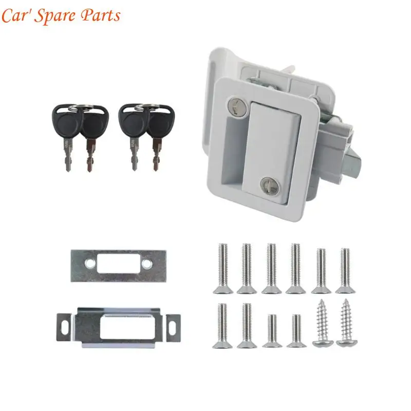 

Y4UA дверной замок из цинкового сплава, универсальный дверной замок для автофургонов, двойной замок открытой двери, сменный для