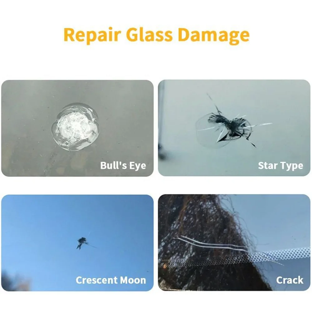 Auto Voorruit Gebarsten Reparatie Vloeistof Diy Glas Nano Reparatie Tool Auto Raam Voorruit Bril Kraken Crack Herstelmiddel