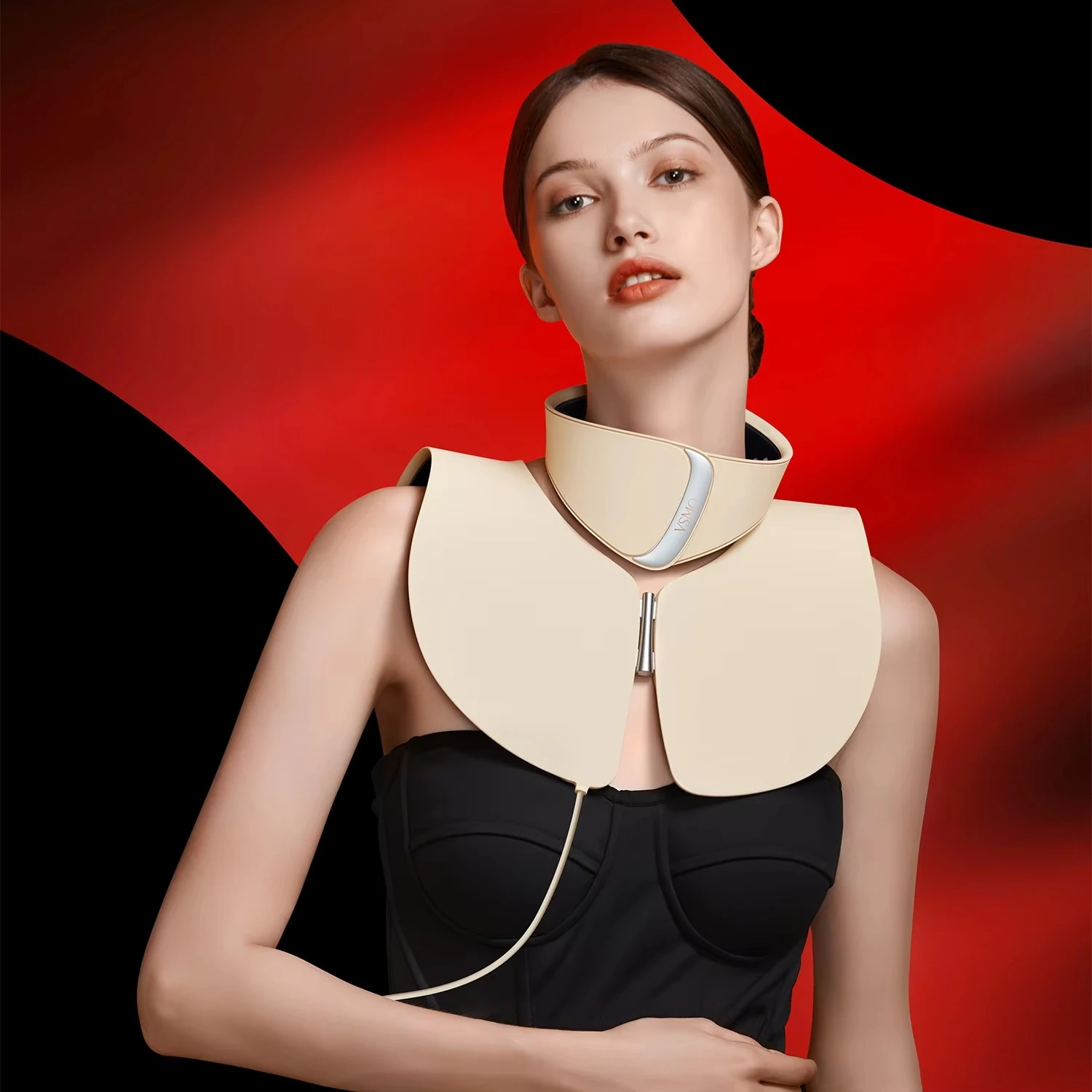 Multi-Function Home Use Beauty Device with Built-in LED Light (630nm 850nm 940nm) for Neck and Shoulder Care