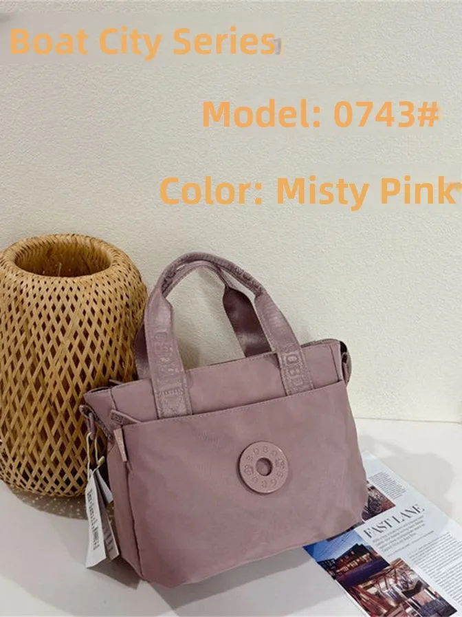 

Водонепроницаемая сумка через плечо из нейлоновой ткани Оксфорд для женщин, повседневная простая стильная сумка с карманом для телефона