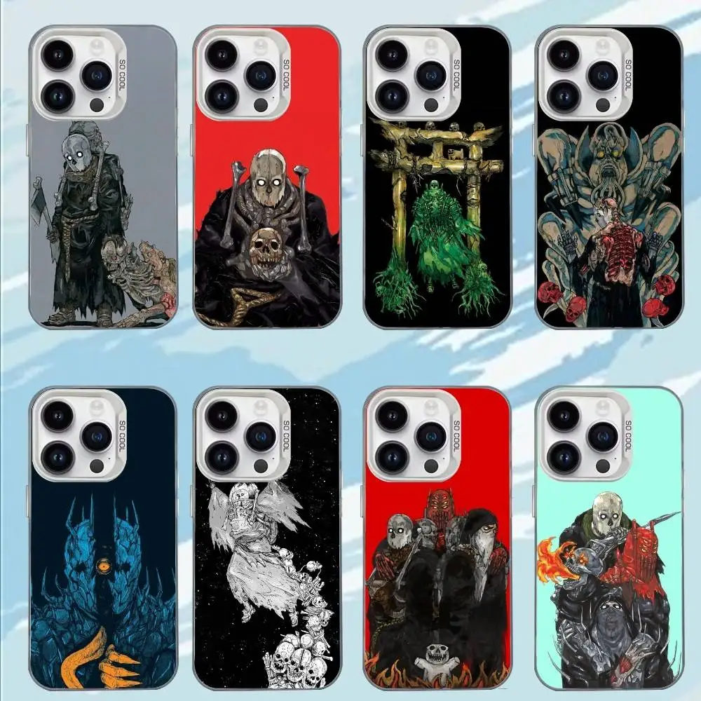 

Comics Dai Dark Phone Case For iPhone 17,16,15,14,13,12,11,Mini,Pro,E,MAX White Candy Matte Shockproof Cover